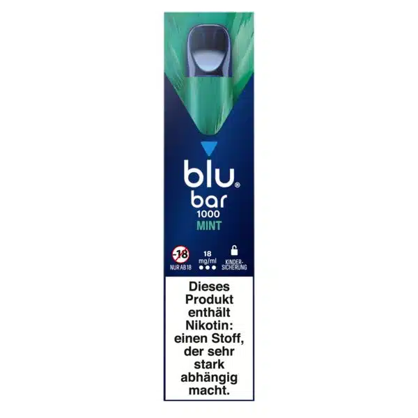 blu bar 1000 Vape Mint