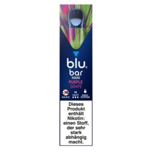 blu bar 1000 Vape Purple Grape