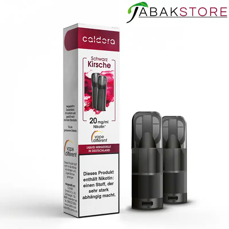 Caldora-Pods-Schwarz-Kirsche-20mg