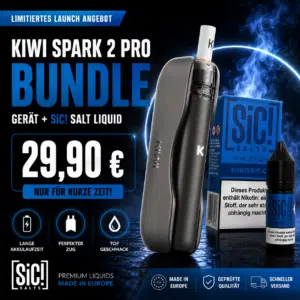 Kiwi 2 Spark Pro mit SiC salt Liquid