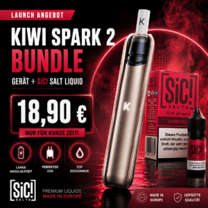 Kiwi Spark 2 Device mit SiC Salt Bundle
