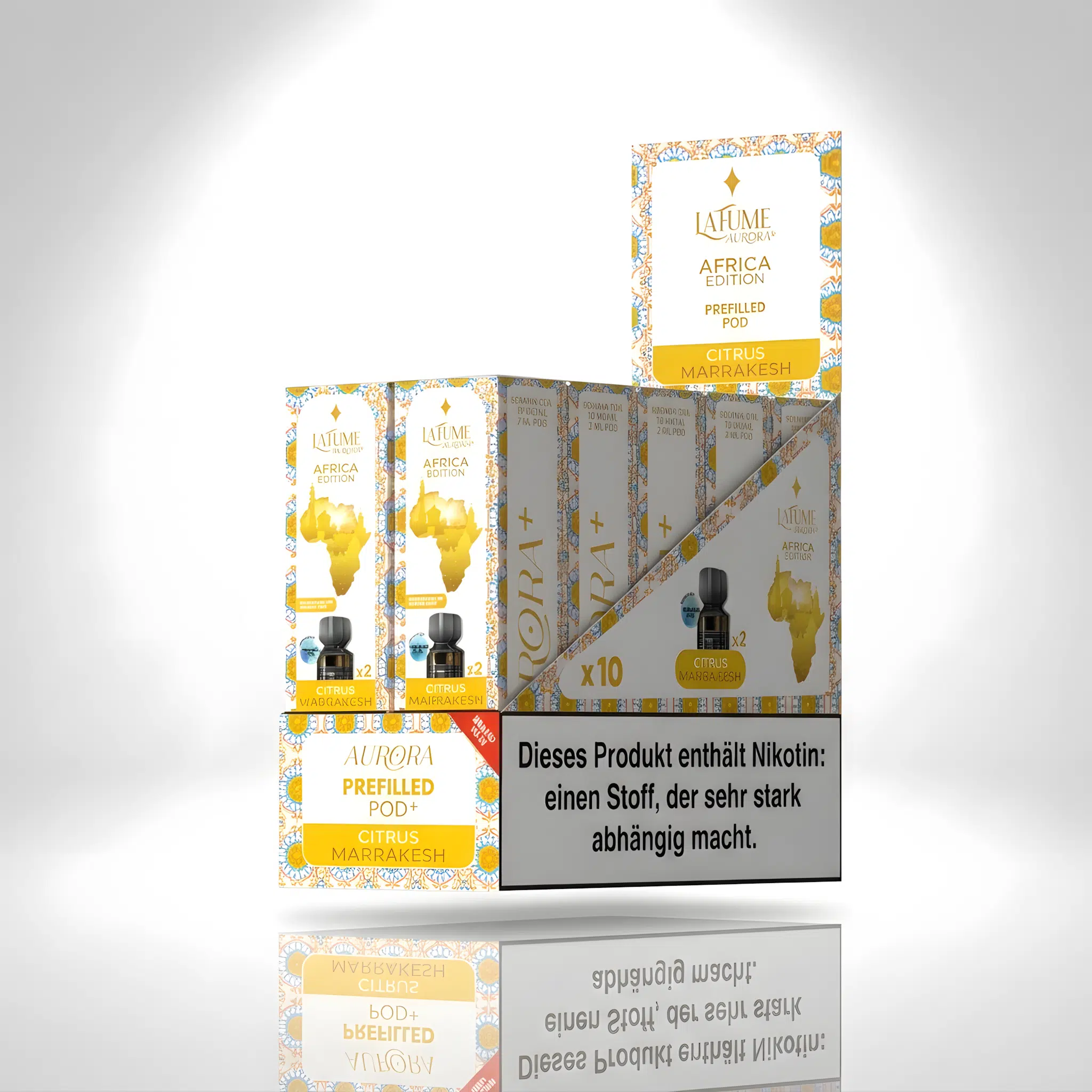 Lafume Aurora Pod+ - Citrus Marrakesh 2er Pack im 10ner Gebinde