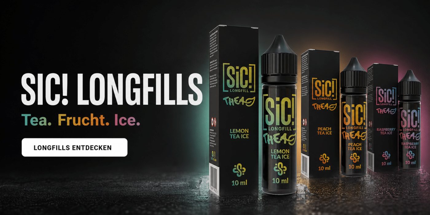 SiC Salt Longfill Aroma Banner