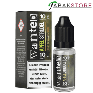 Wanted-Nikotinsalz-Liquid-Apfel-Strudel-10mg
