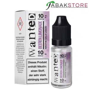 Wanted-Nikotinsalz-Liquid-Beeren-Limonade-10mg