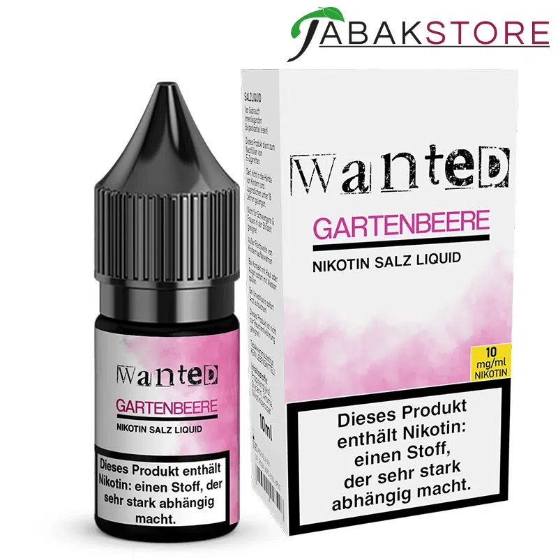 Wanted-Nikotinsalz-Liquid-Gartenbeere-10mg