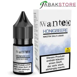 Wanted-Nikotinsalz-Liquid-Honigbeere 10mg