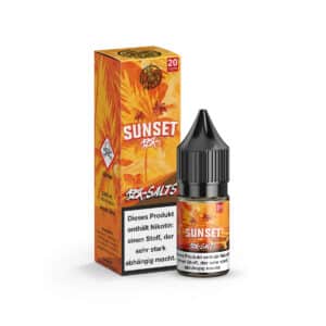 187 Liquid Sunset mit 20mg Nikotin