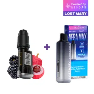 Lost Mary Nera Max Blackberry Lychee 15k Refill + Akkuträger