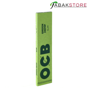 OCB Green Hemp Slim Longpapes 32 Blatt