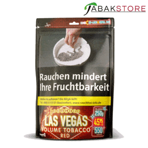 Las Vegas Red Volumentabak Beutel 250g