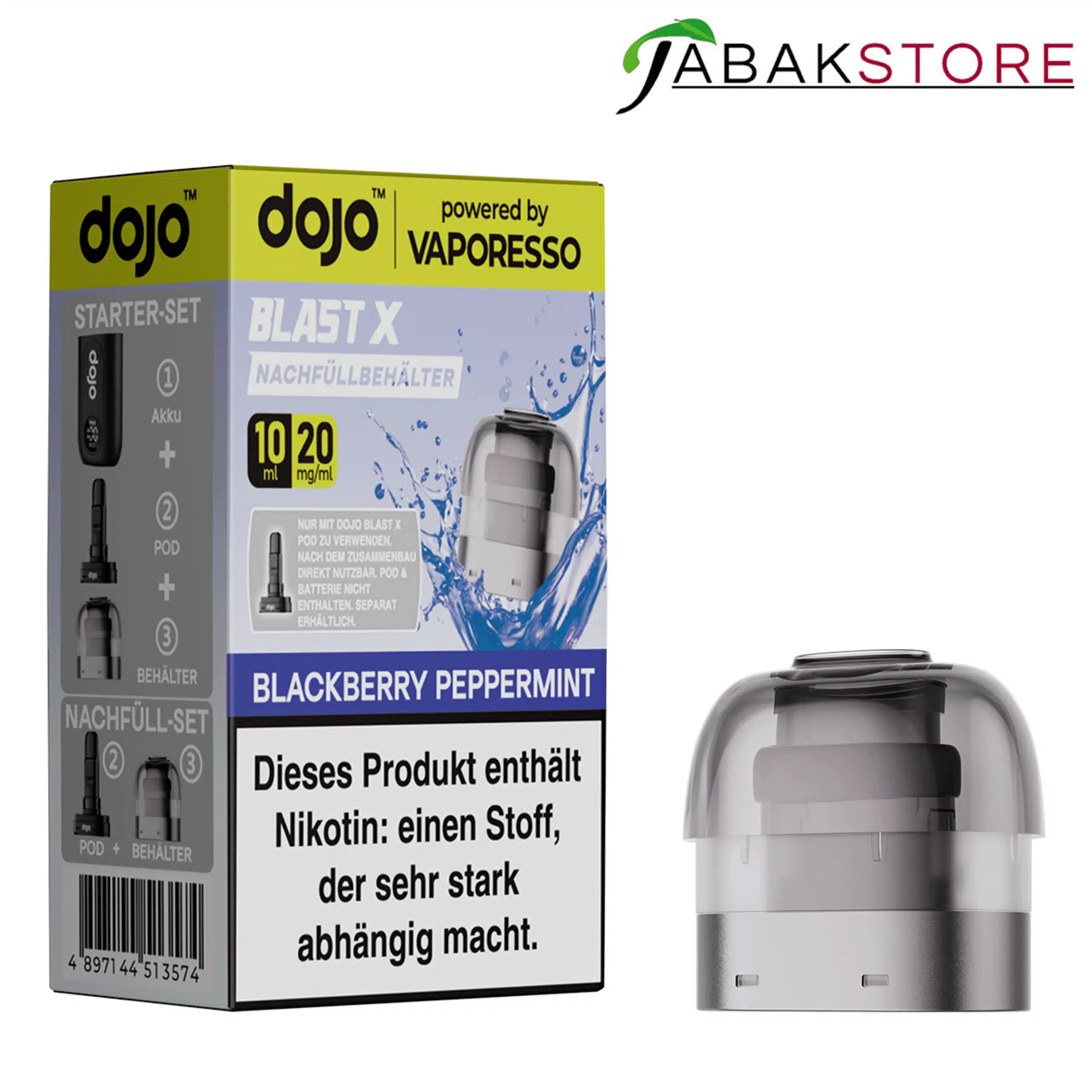 Dojo Blast X Refill Blackberry Peppermint