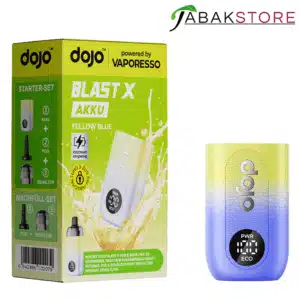 Dojo Blast X Akkuträger Pod Kit Blue Yellow