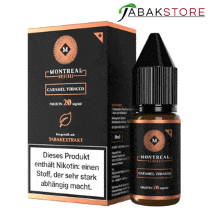 Montreal-Liquid-20mg-Nikotinsalz-Caramel-Tobacco