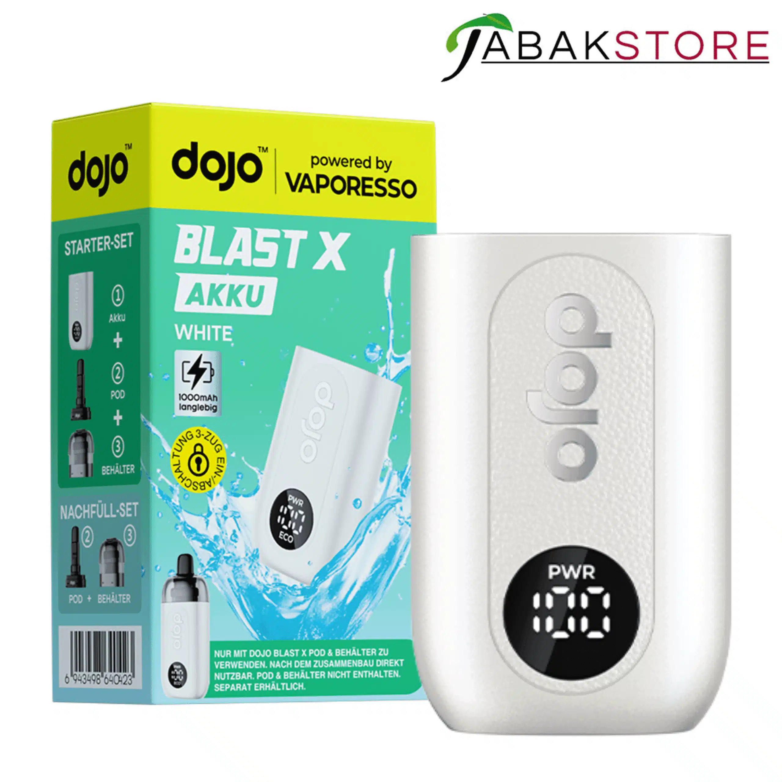 Dojo Blast X Akkuträger White