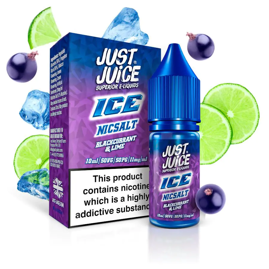 Just Juice Liquid 11mg Blackcurrant und Lime