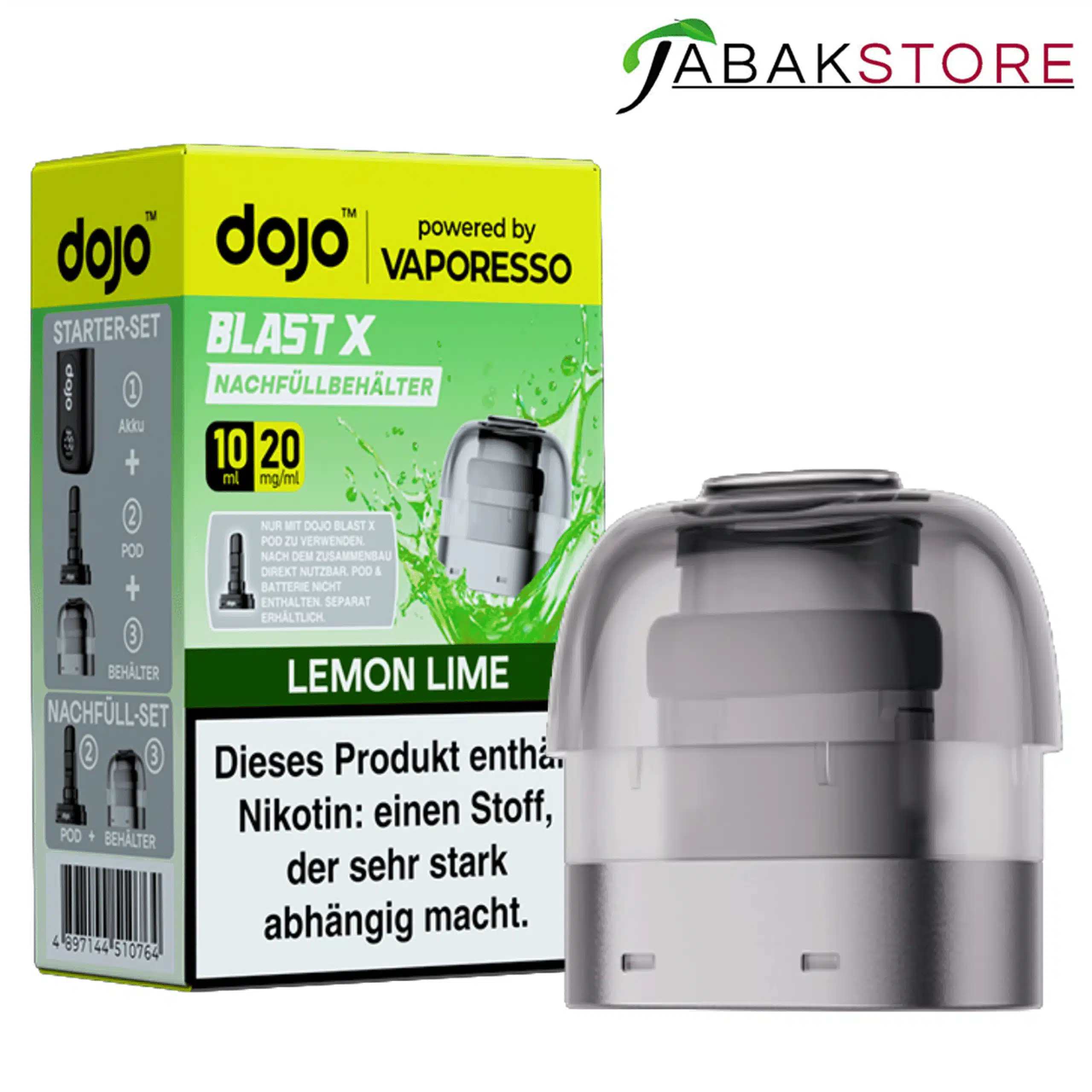 Dojo Blast X Refill Lemon Lime 20mg 10ml