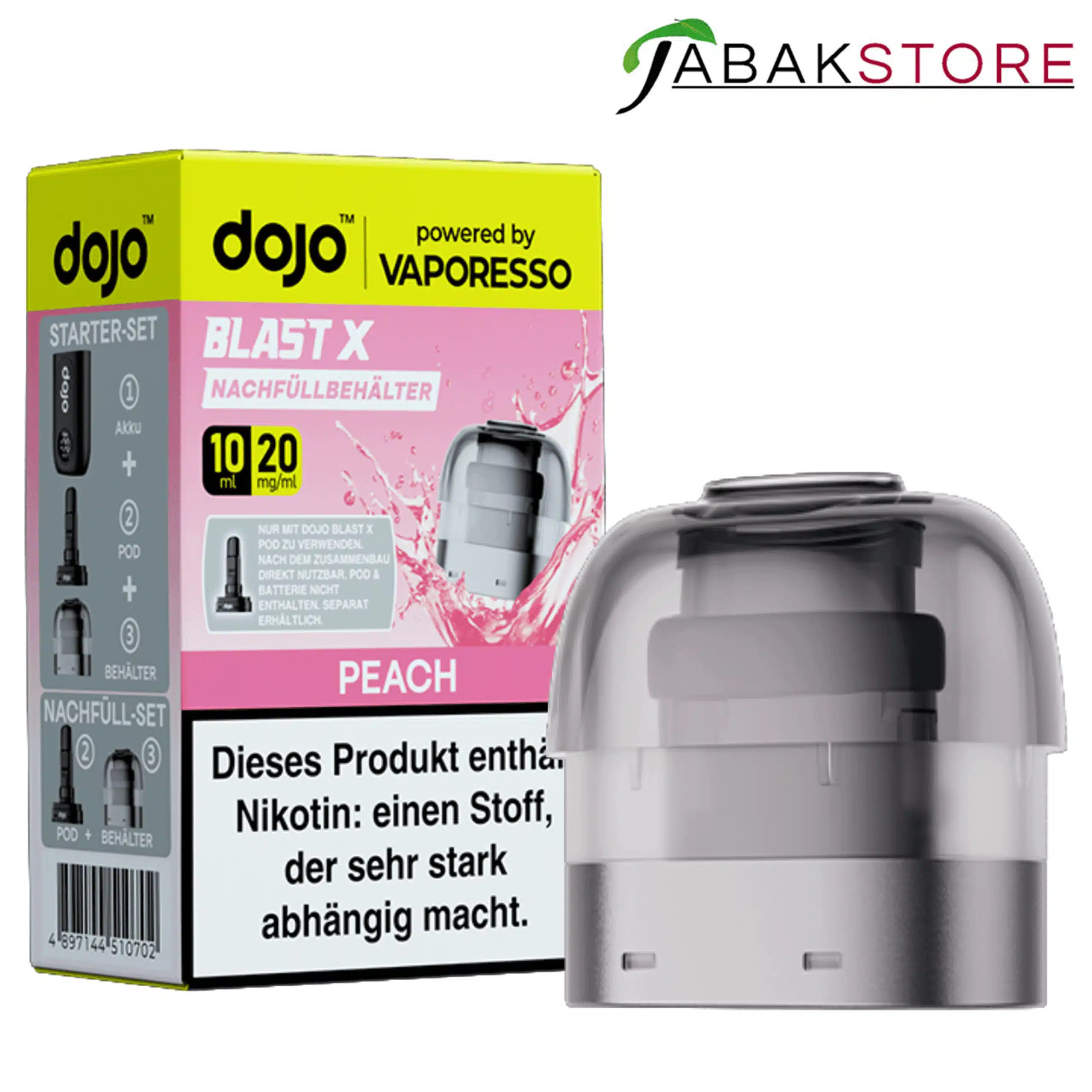 Dojo Blast X Refill Peach 20mg 10ml