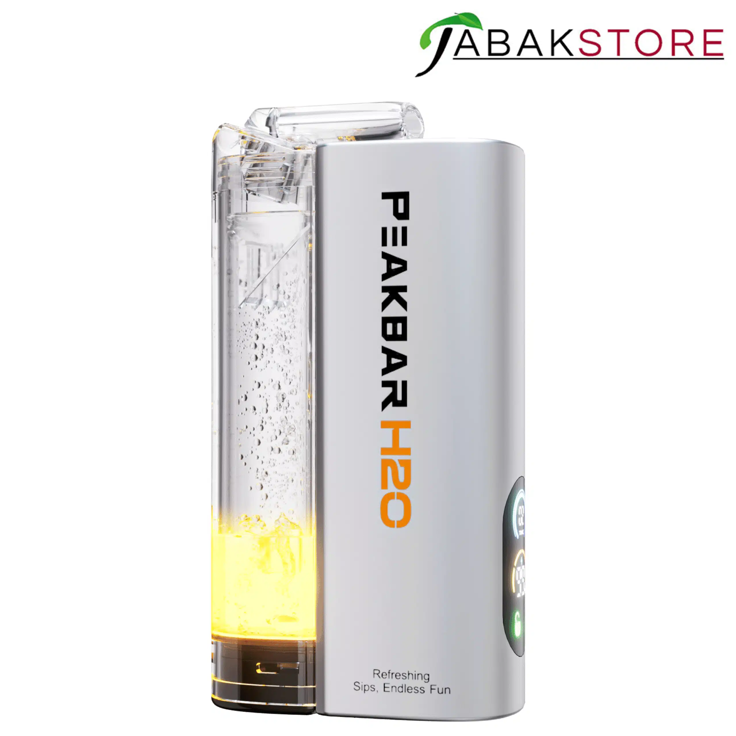 Peakbar H2O Gerät Pod Kit Platinum Silver