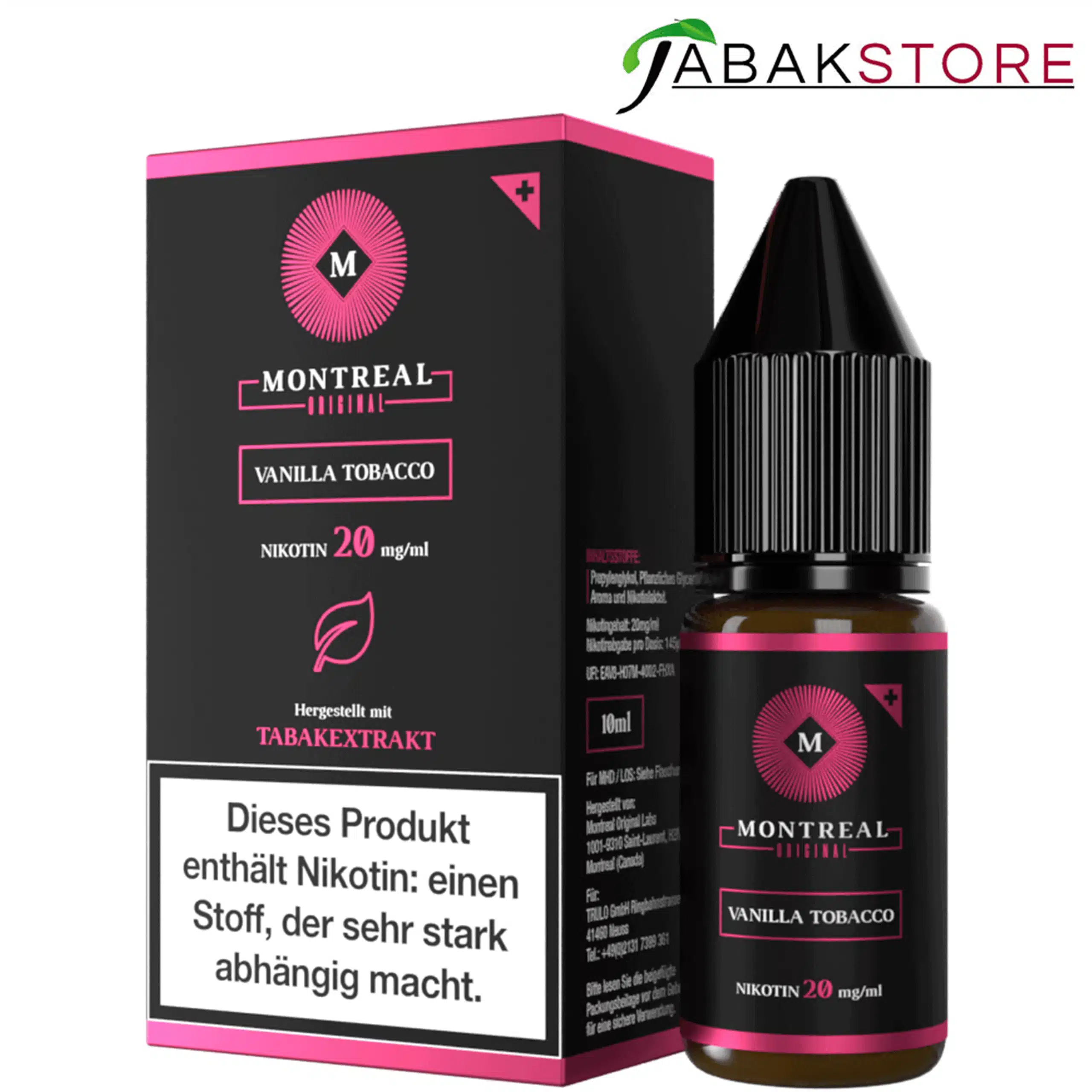 Montreal-Liquid-20mg-Nikotinsalz-Vanilla-Tobacco