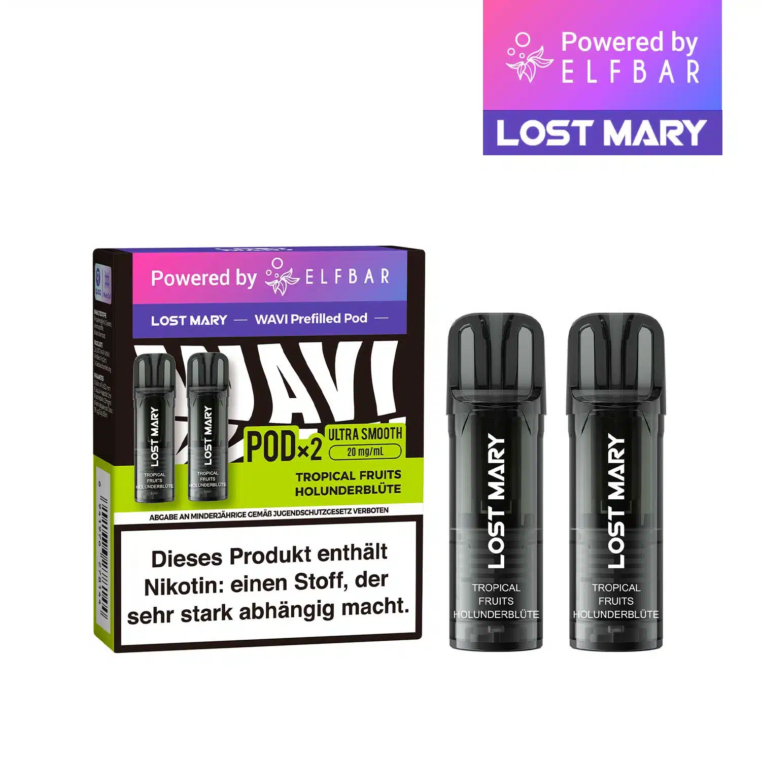 Lost Mary Wave Pods Tropical Fruits Holunderblüte